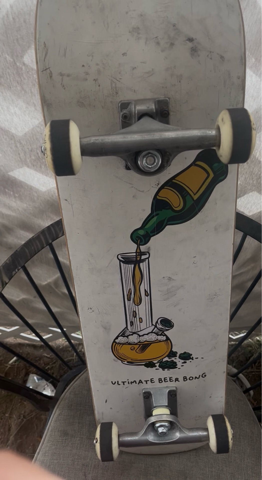 Skate board the size is 8.5 I believe