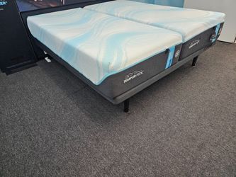 SAVE 65% | Tempur-Pedic LuxeBreeze 2.0 Soft - Split King Two-Piece Mattress Set | Brand New