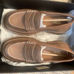 GH BASS platform loafer