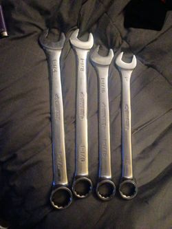 Husky Large Sae 12 point box wrenches