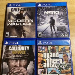 Ps4 games 20 each firm in n Lakeland 
