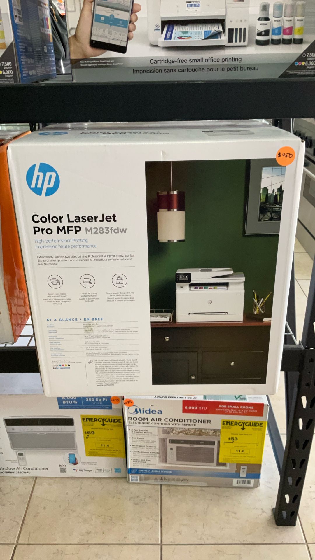 HP COLOR LASER JET PRO MFP M283fdw HIGH-PERFORMANCE PRINTER.