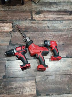 Milwaukee 18V No Battery (Like New) Do have an 18V Battery onsite to test Tools