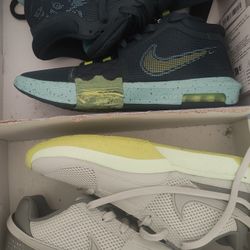 2 New LeBron James Witness And Ja Morant Both Size 10 Never Worn In Box No Rop