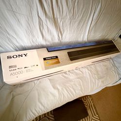 Sony (HT-A5000) 5.1.2ch Dolby Atmos Soundbar | 450W | Built-In Dual Subwoofers | 360 Spatial Audio & WiFi, Bluetooth,Alexa