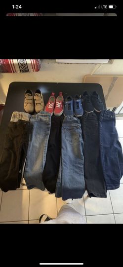 Kids clothes and shoes 4t and up