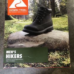 Ozark trail Men Hiking Boots Black Size 11.5