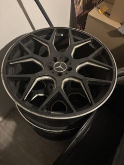 Benz Rims No Tires