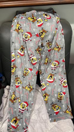 SpongeBob Christmas Fleece Pajama Pants