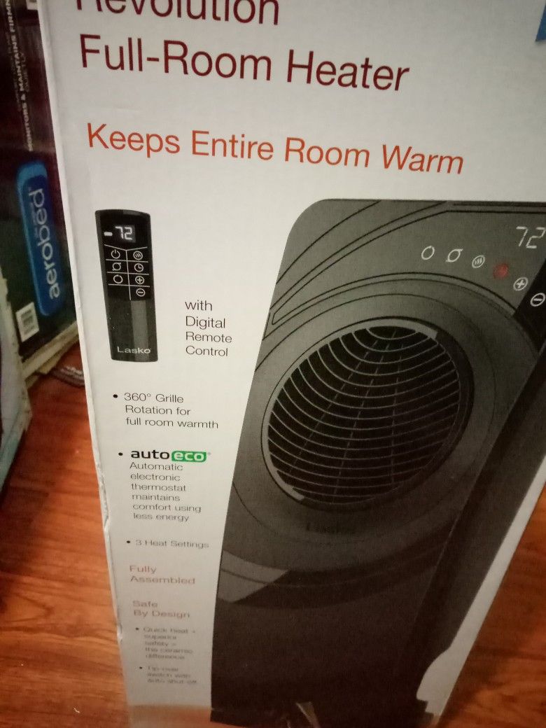 Revolution Full Room Heater Lasko Brand