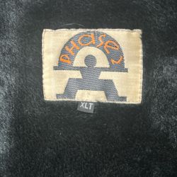 THIS IS A BLACK LEATHER JACKET NICE REMOVABLE HEAD SECTION W ZIPPER TO MANY POCKETS 8 Outside  Two Inside Clean Check The Pictures