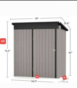 Brand New metal shed