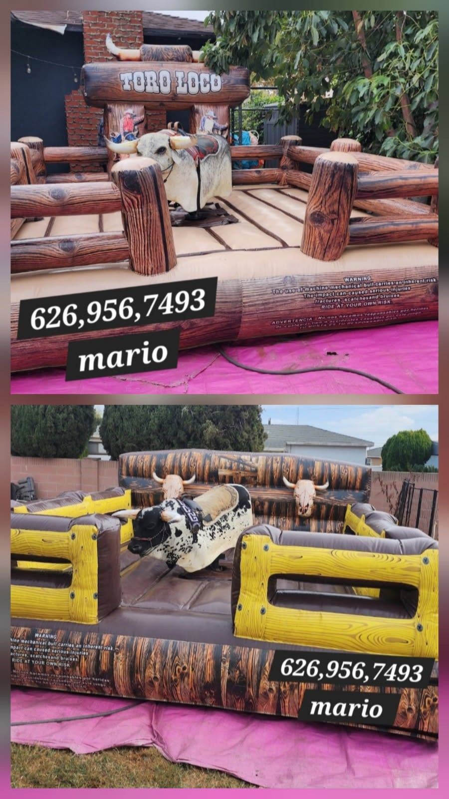 Mechanical Bull ()()() Toro Mecanico