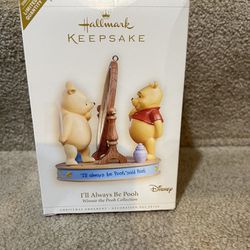Hallmark Keepsake Ornament Winnie the Pooh I'll Always Be Limited 2006 Edition