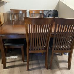 Expandable Dining Table With Chairs