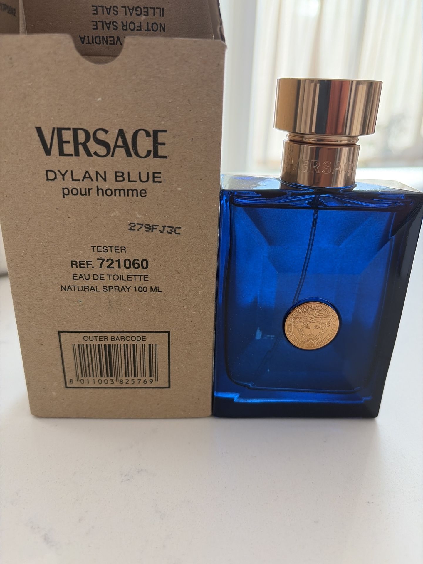 💙 Versace Dylan Blue Pour Homme EDT 3.4 oz (100 mL) – Tester, New