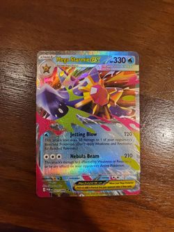 Misty's Mega Starmie Ex 021/088 Me03: Perfect Order Holo