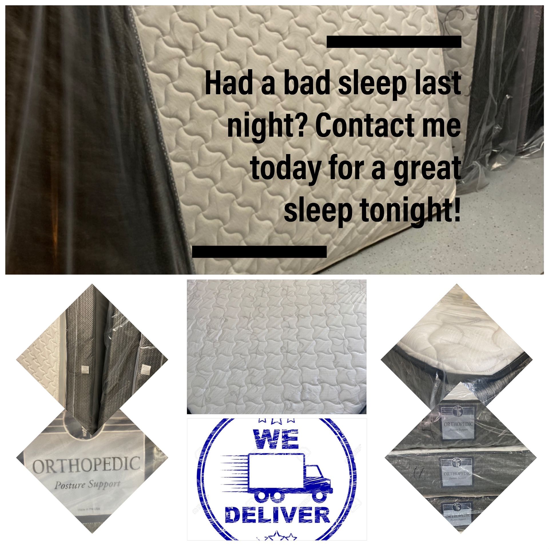 PLUSH TOP MATTRESS STARTING AT $150 WITH FREE BOX SPRING BEST PRICE IN TOWN WHOLESALE PRICE 