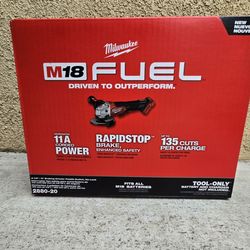 Milwaukee 18v Fuel Grinder Brushless Brand New Tool Only