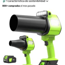Soplador De Hojas Con Luces Integradas