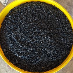 60 Lb of Aquarium  Black Gravel