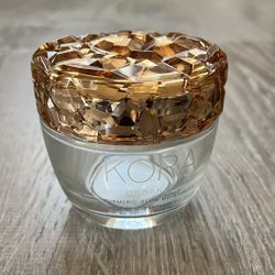 Kora Organics Empty Glass Jar Turmeric Glow Moisturizer Container For Refill POD