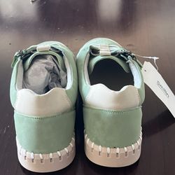 SMILIN Women Fashion Sneakers w/ Zipper Comfort Casual Walking Tennis Flat Shoes Size 11