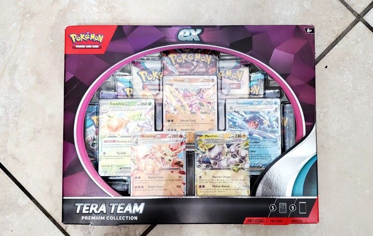 Pokemon TCG Tera Team Premium Collection
