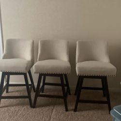 Like New 3 Counter Stools