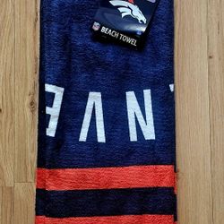 NFL BRONCO/ DENVER BEACH TOWEL ⛱️ 