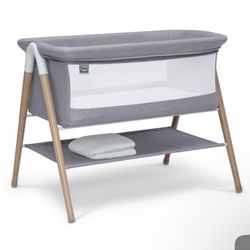 Simmons Kids' Koi Beechwood By the Bed Bassinet - Dove Gray