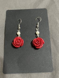 Rose Earrings 