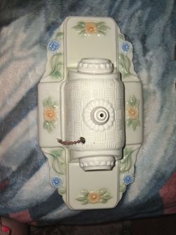Vintage Porcelain Wall Sconce Light Fixture