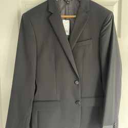 Banana Republic Blazer Suit Coat Black New With Tags 40R