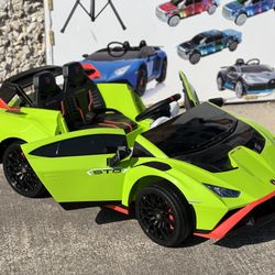  Kids Ride-On Electric Sports Car | Licensed Lamborghini Adventure!