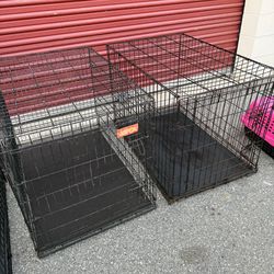 36”w, 24”d, 26”h, pet kennels