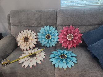 Metal Art Flowers