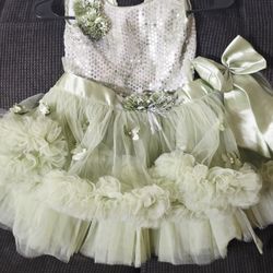 Pale Mint Green Frock