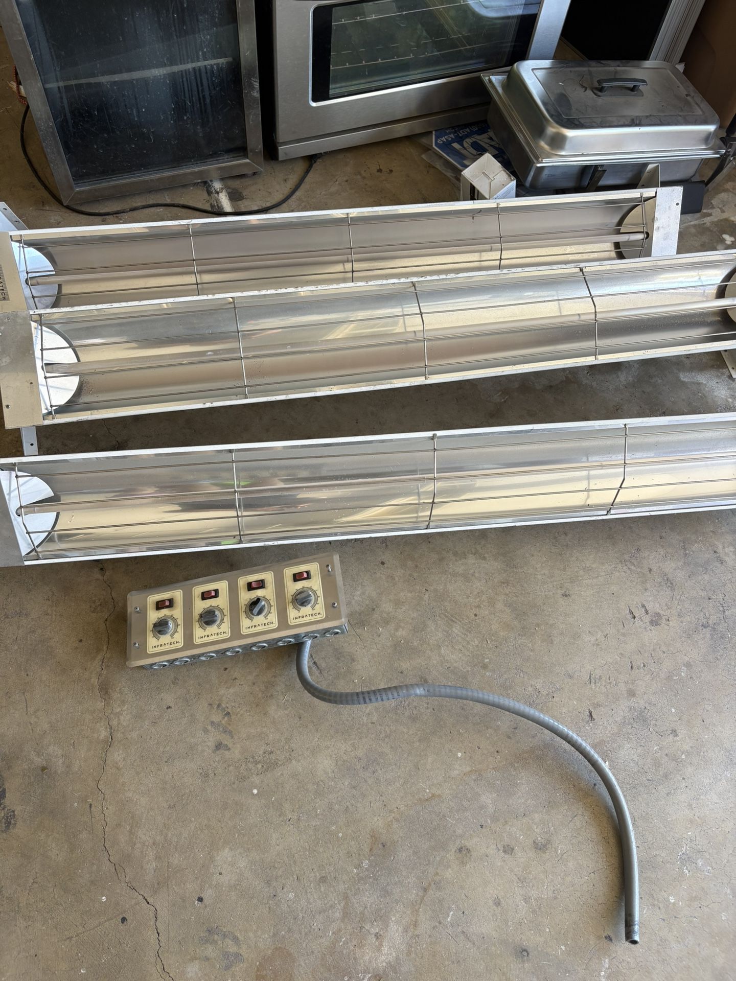 3 Infrared Electric Heaters With Switch’s