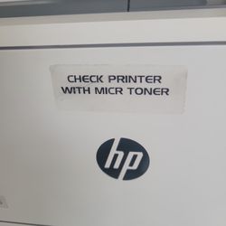 Hp Laser  CHECK PRINTER WITH MAGNETIC TONER 