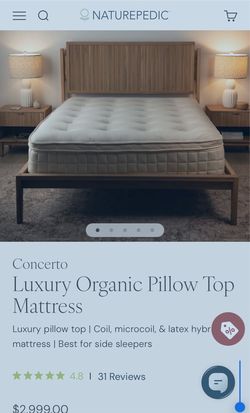 Queen Mattress w/Foundation