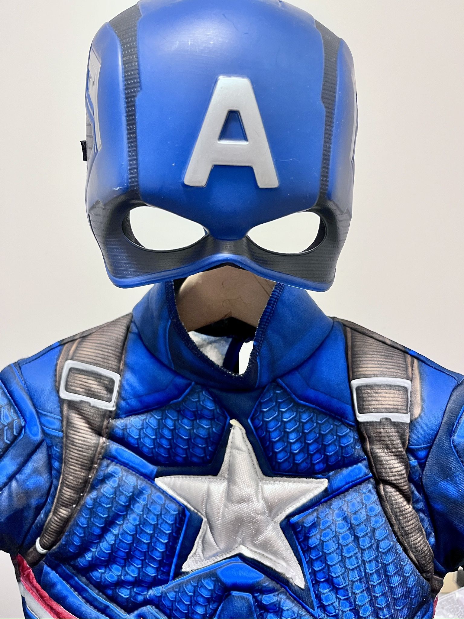 Disneys Marvel Avengers Endgame Captain America Boys Costume Size M 8-10