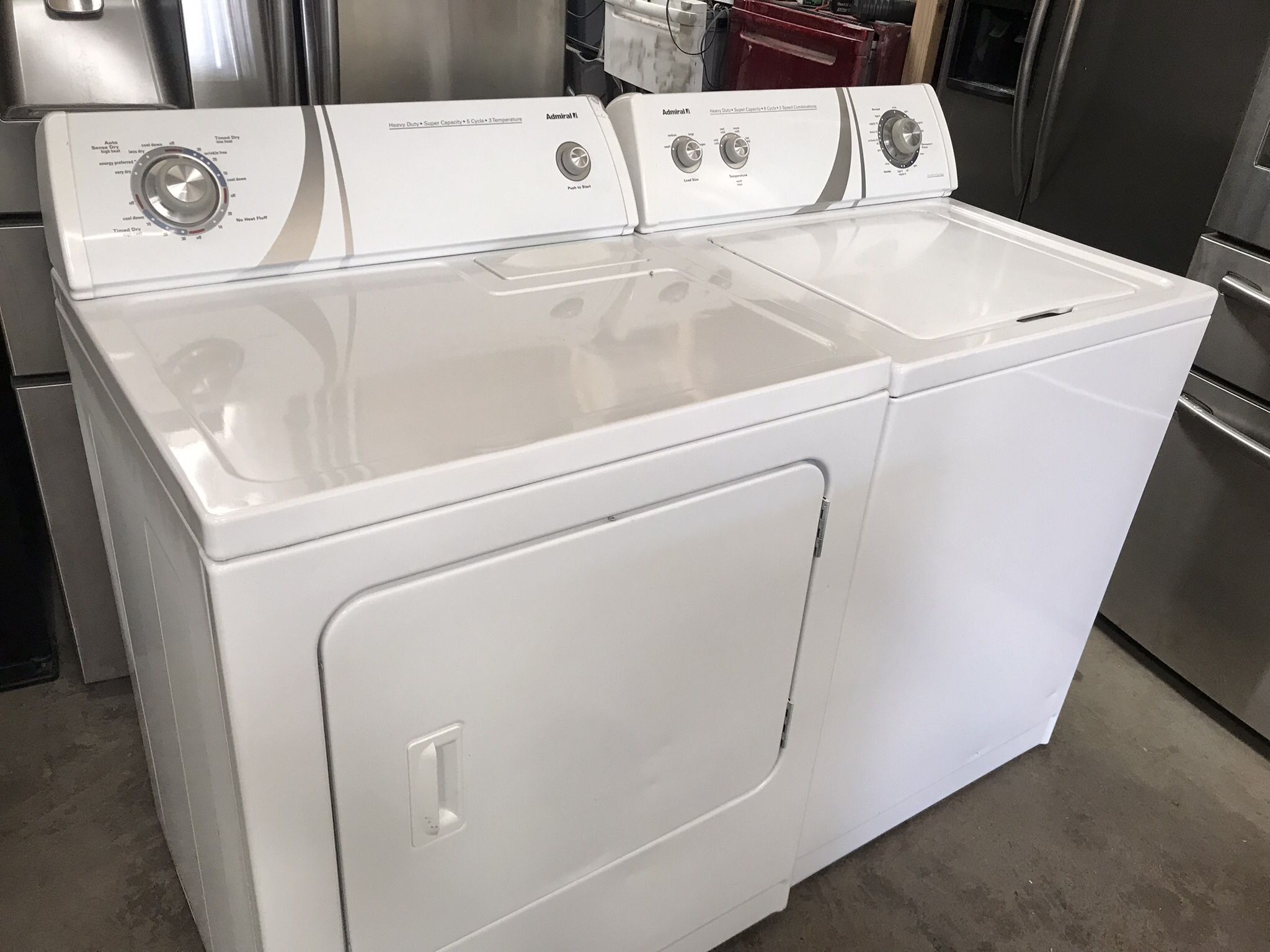 Admiral Washer And Dryer!!! for Sale in Lewisville, TX OfferUp