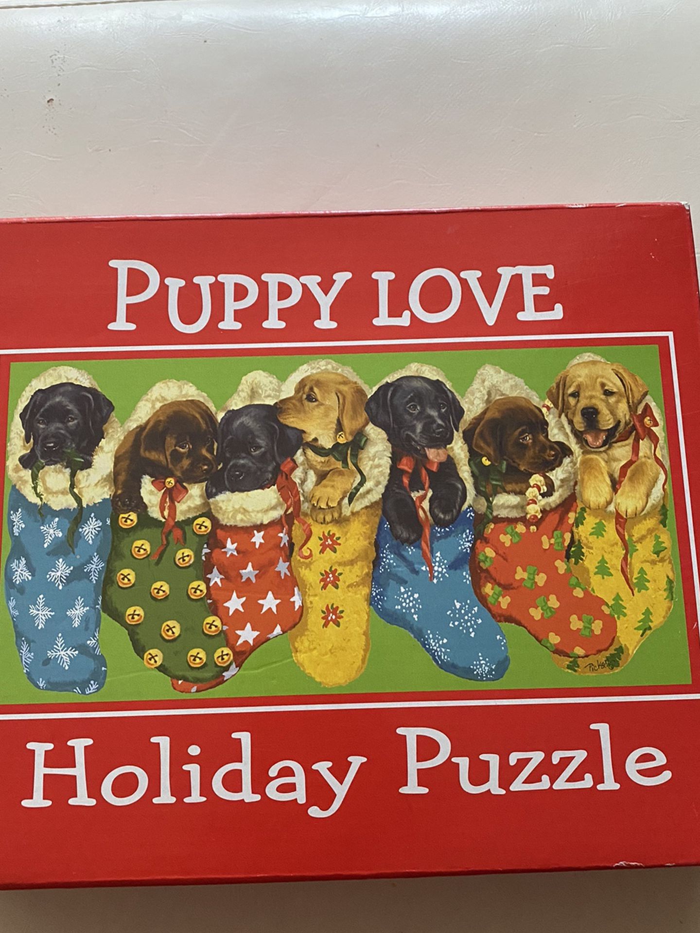 Puppy Love Holiday Puzzle