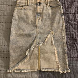 GUESS long Denim Skirt 