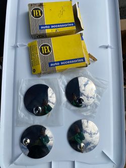 Tex chrome round mirrors (4)