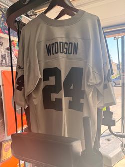 Charles Woodson XL #24 Raiders Reebok Jersey ā NEVER WORN
