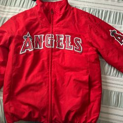 Men’s Anaheim Angels Bomber Jackets Medium 