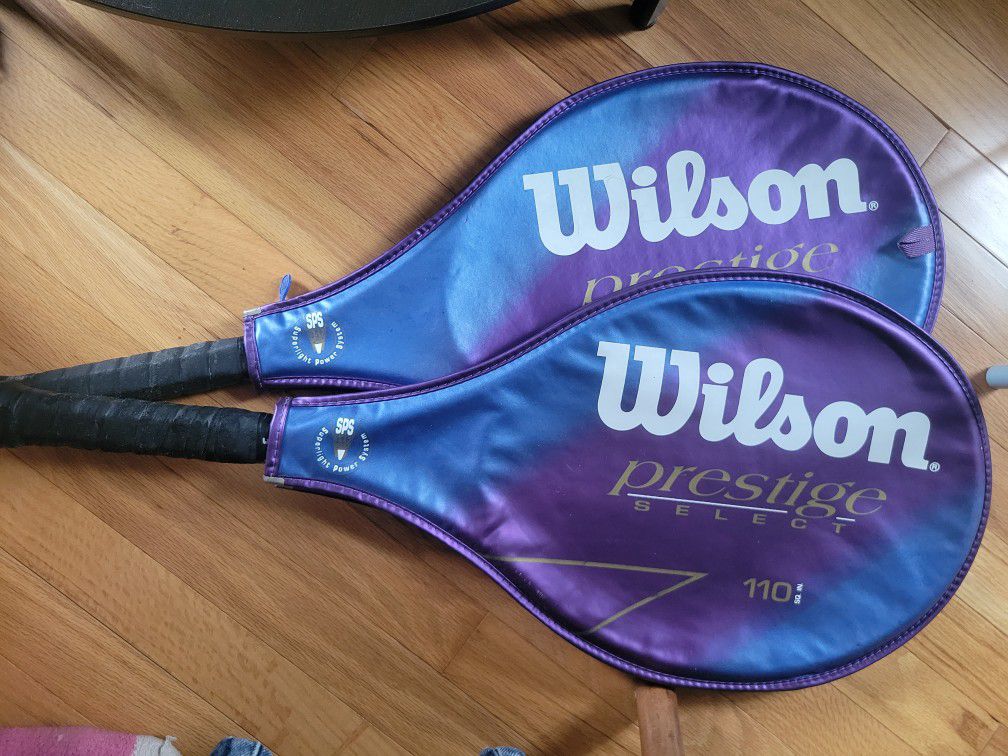 Two Wilson Tennis Racket