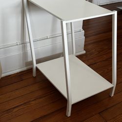 Wiggle End Table by Control Brand - White